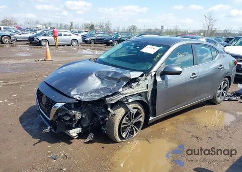 2021 Nissan Sentra Sv Xtronic Cvt из США, поврежденный, VIN 3N1AB8CV7MY249902
